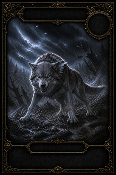 Alpha-Wolf, Monsterkarte Rang C